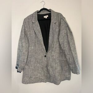 Rachel Comey 3x Herringbone Oversized Blazer
